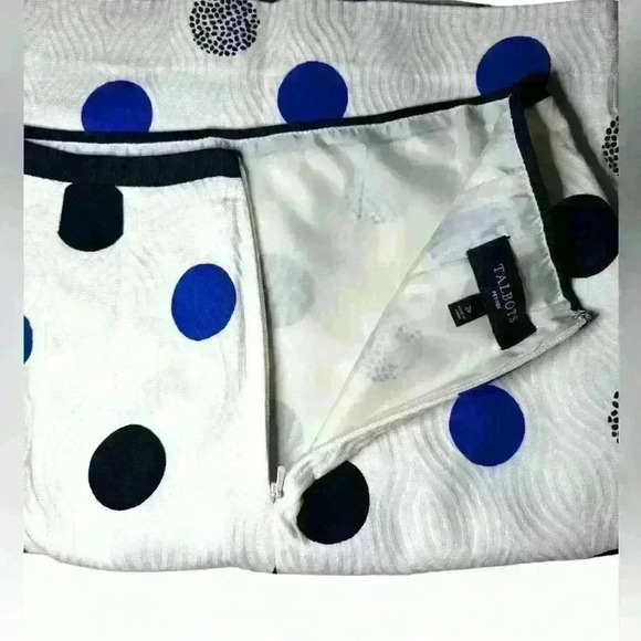 Talbots Petites Polka Dot Skirt - Picture 5 of 8